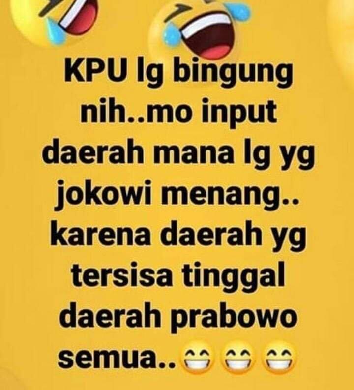 KPU input kemenangan jokowi tanpa input C1, lah makin ngaco aja