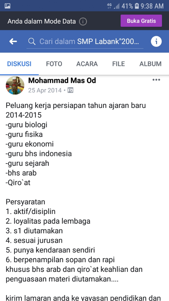Komunitas Kita mempersatukan Bangsa Indonesia