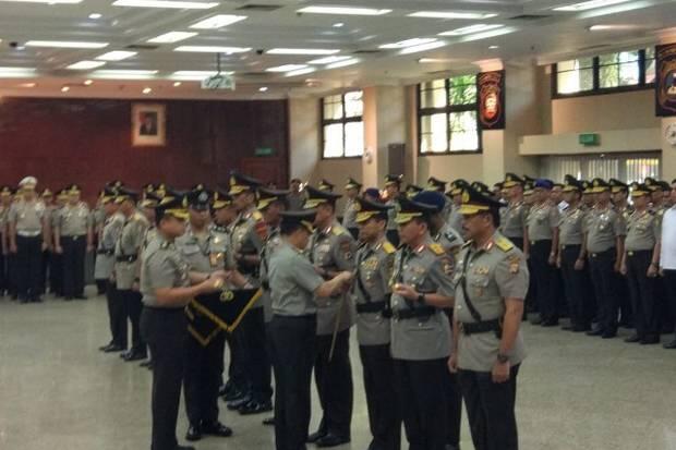 Kapolri Pimpin Sertijab Kabaintelkam, Kabaharkam, hingga Irwasum