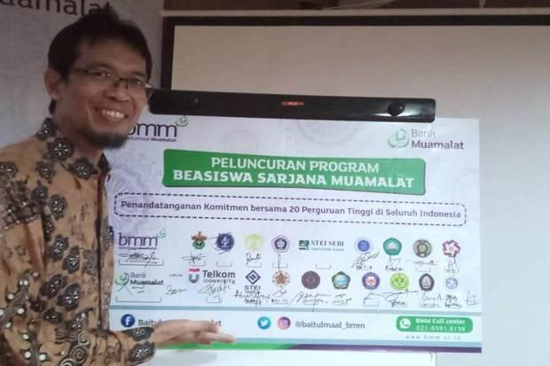 BMM Gandeng 20 Perguruan Tinggi Salurkan Beasiswa
