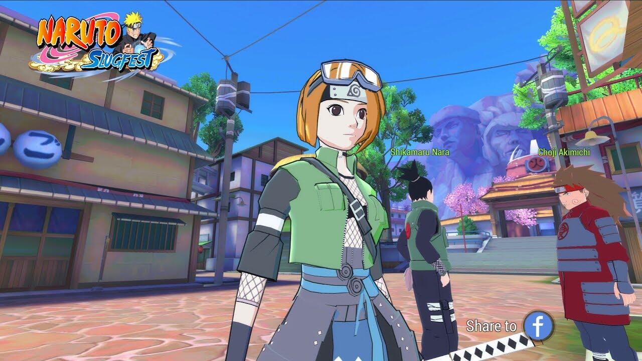 Naruto Slugfest Mobile dengan genre MMORPG Open World