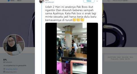 Demi Game Online, Anak Bos Ini Rela Jadi Office Boy di Kantor Ayahnya