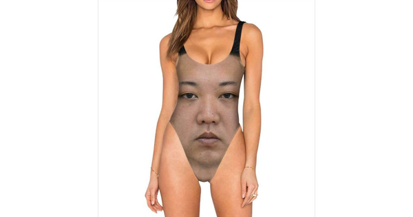 GOKIL! Ada Baju Renang Bergambar Wajah Tokoh Pemimpin Dunia! Apa Sista Mau Pakai?