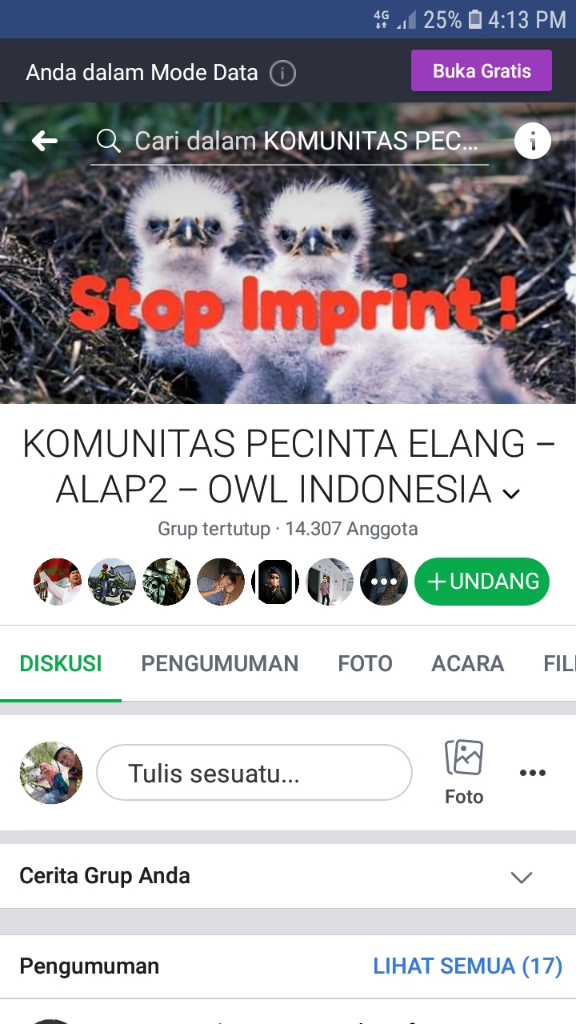 Apresiasikan dirimu dalam Komunitas-komunitas berikut ini! 