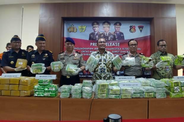 Bea Cukai dan Polri Gagalkan Empat Penyelundupan Narkotika dalam Sepekan