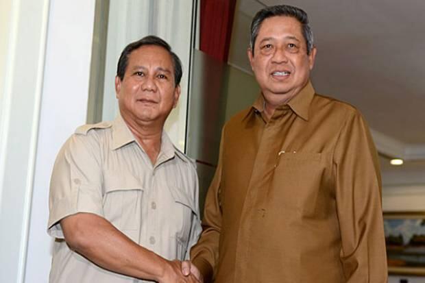 Capres Prabowo Hari Ini Akan Temui SBY di Singapura