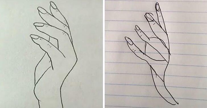 Video Menggambar Tangan yang Berhasil Menipu Banyak Orang