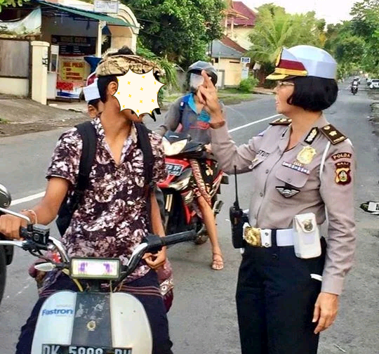 Ketilang Polisi? Jangan Takut Gansist!