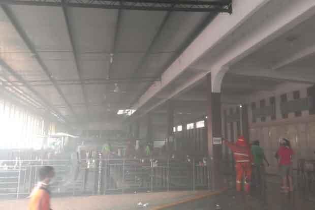 Kulkas Terbakar Nyaris Hanguskan Restoran Grand Asean