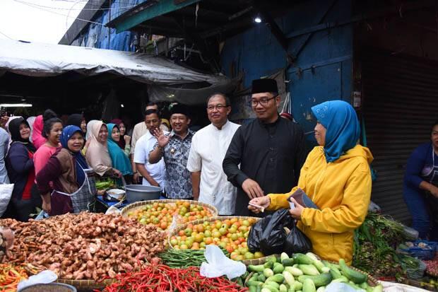 Ridwan Kamil Pastikan Harga Bahan Pokok Relatif Stabil