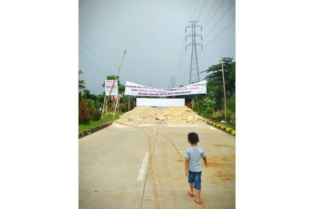 5 Bulan Ditutup, Warga Katulampa Desak Pemkot Buka Jalan R3