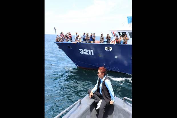 13 Kapal Vietnam Ditenggelamkan, Susi: Itu Jalan Keluar Sangat Cantik