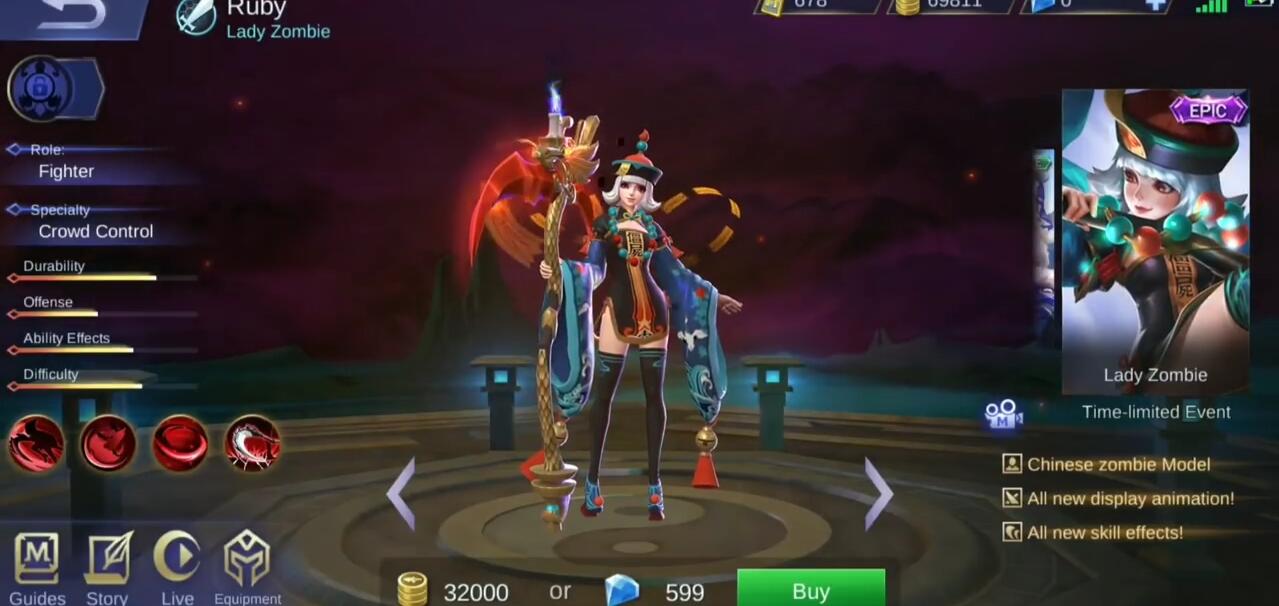 Keren! Inilah Tampilan 8 Skin Mobile Legends Bang Bang Yang Akan Segera Rilis