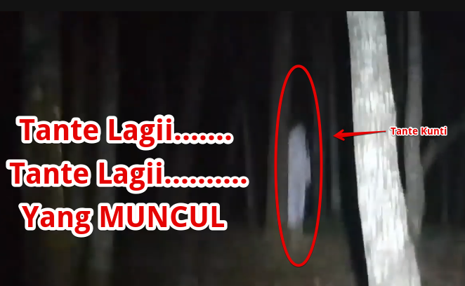 Dikira Tante Tante,,, Tak tau nya Hantu