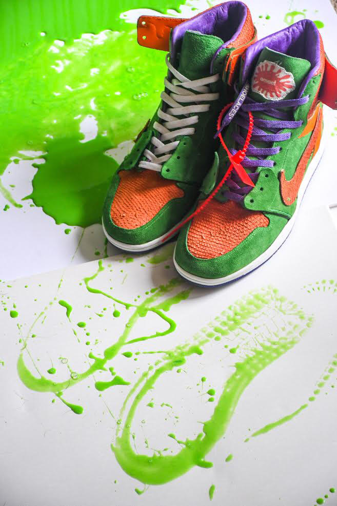 Unik Banget Gan, Sneakers Custom Ini Terinspirasi dari Slime!