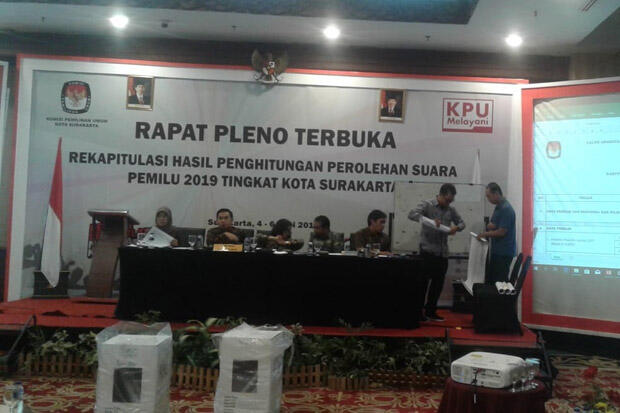 Digdaya di Kampung Halaman, Jokowi-Ma'ruf Raup 82,23% Suara di Solo