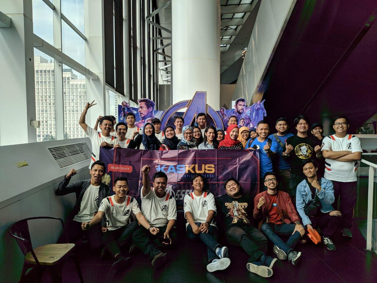 &#91;FR&#93; Gathering ke-10 MCU Kaskus dan Nobar Film Avengers : Endgame !