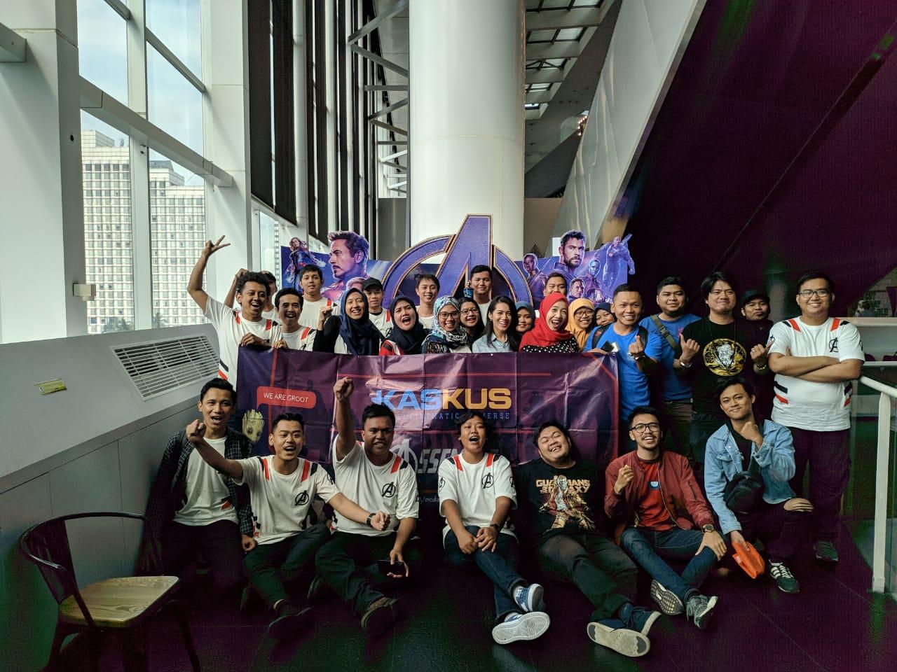 &#91;FR&#93; Gathering ke-10 MCU Kaskus dan Nobar Film Avengers : Endgame !