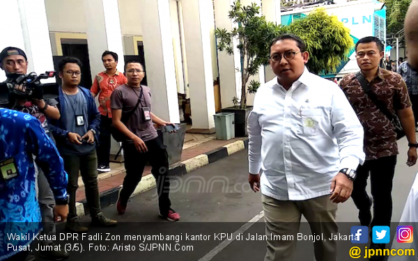 Lima Cacat Situng KPU Menurut Fadli Zon