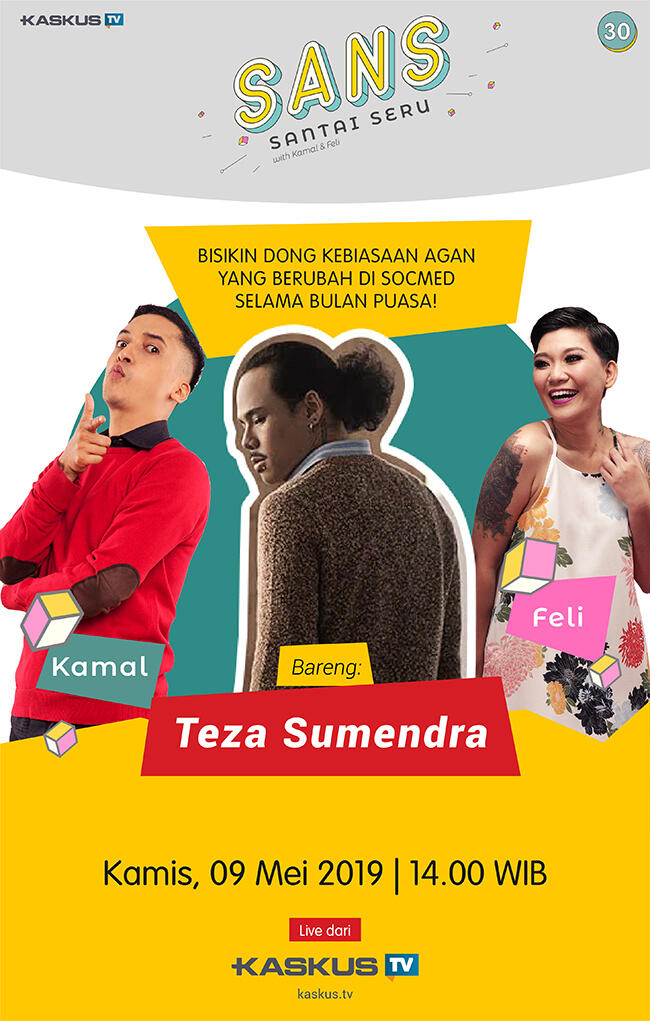 Yuk, Ngobrolin Lagu Baru Teza Sumendra di SANS!