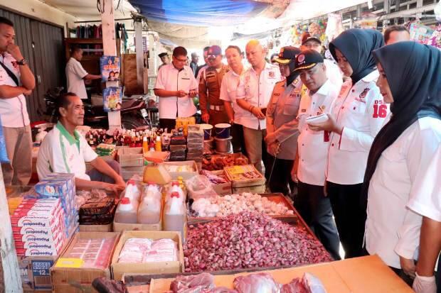 Sekda Muba Sidak Pasar Sekayu, Temukan Tahu dan Mie Mengandung Formalin
