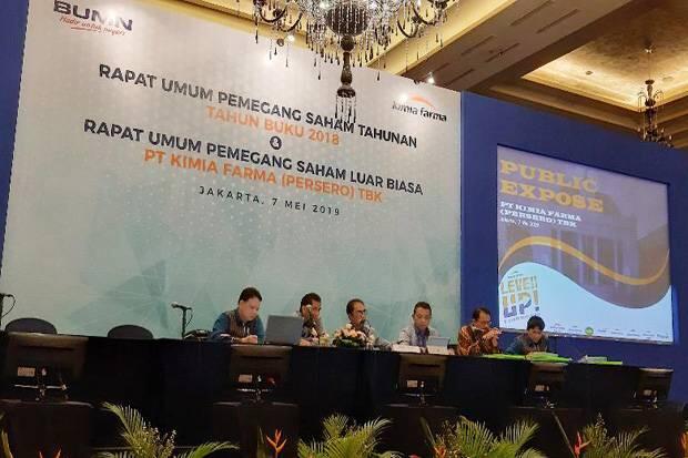 Kimia Farma Bagi Dividen Rp83,8 Miliar