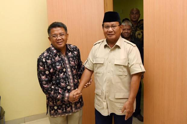 Datang ke Markas PKS, Prabowo Gelar Pertemuan Tertutup