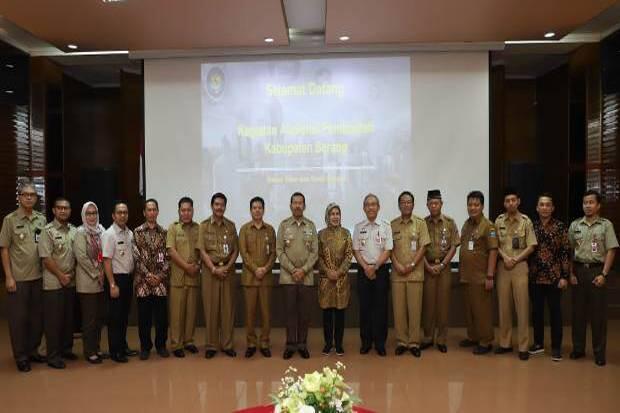 Mantapkan E-Goverment, Pemkab Serang Gandeng BSSN