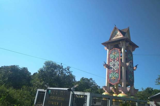 Kunjungan Presiden Joko Widodo di Kalimantan Tengah Dinaungi Langit Biru Cerah