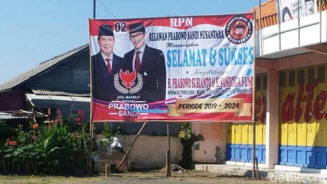 Ada Baliho Kemenangan Prabowo di Brebes, TKD Layangkan Protes