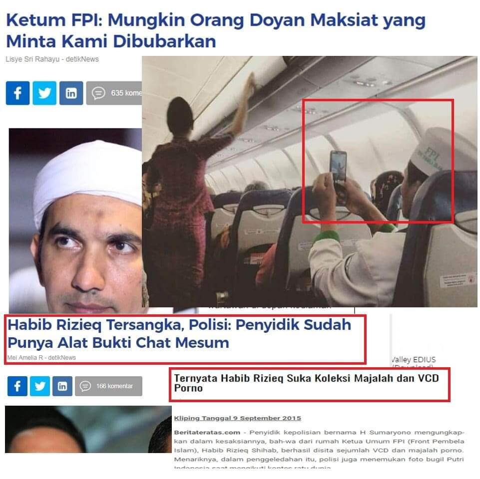 Bukti chat habib rizieq bokep
