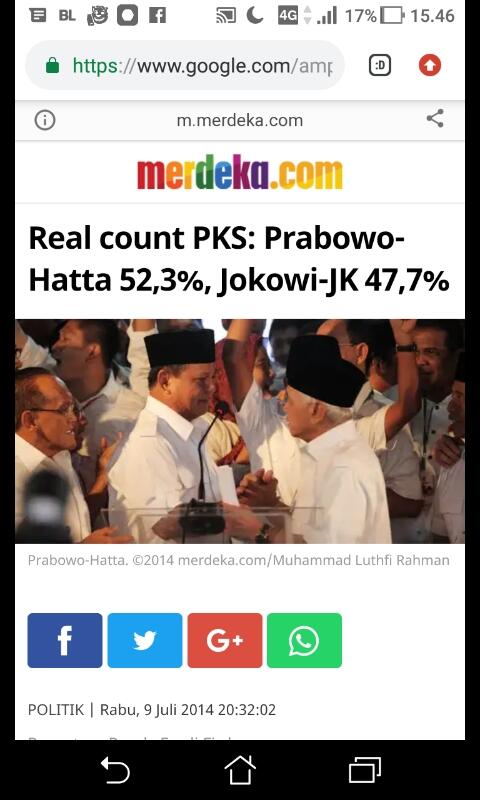 PKS Klaim Ada Kesalahan Situng KPU yang Serius
