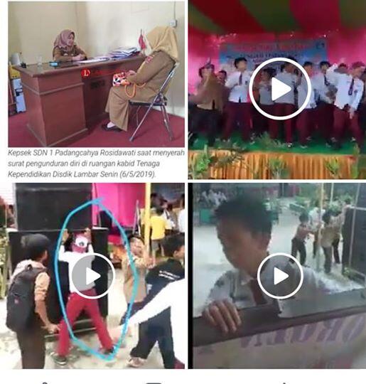 Video Siswa siswi joget Ritmik viral Kepsek Undur Diri