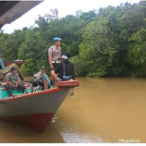 Seorang anak hilang di terkam buaya