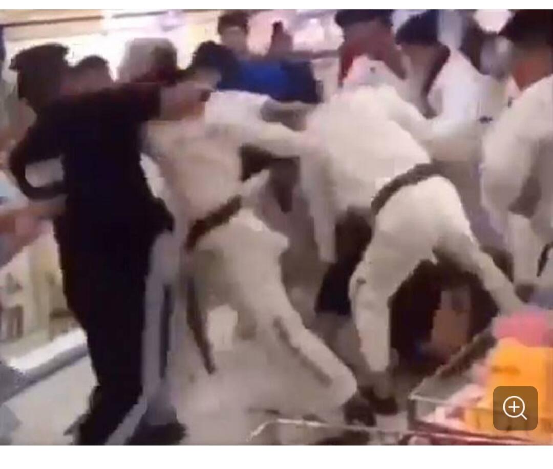 Chinese shopping mall brawl breaks out between taekwondo school and gym staff