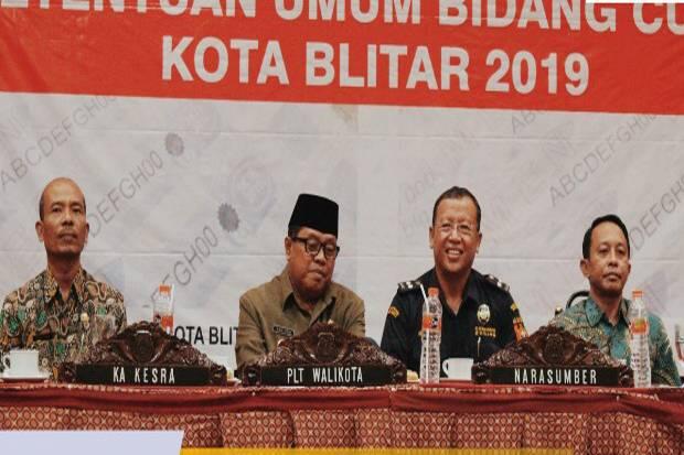 Gandeng Pemkot Blitar, Bea Cukai Edukasi Pelaku Usaha Rokok di Blitar