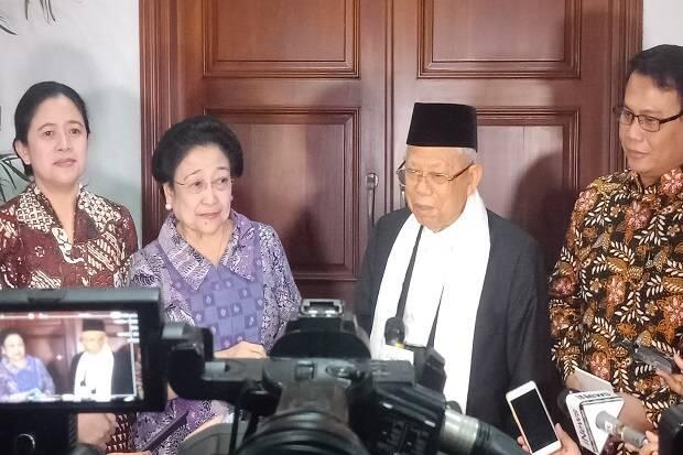 Megawati dan Ma'ruf Amin Kompak Tunggu Sampai 22 Mei