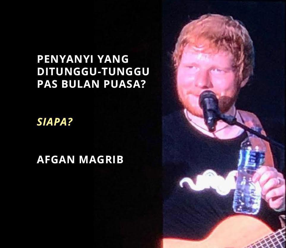 Ini nih kelakuan Ed Sheeran yang Indonesia banget!