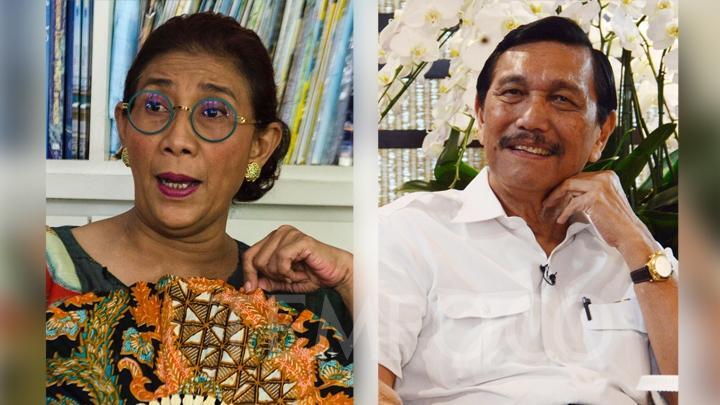 Susi Komentari Luhut, Satgas 115 Dibentuk Presiden Jokowi