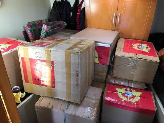 Patroli Laut Bea Cukai Bengkalis Tindak Rokok Ilegal di Perairan Bandul