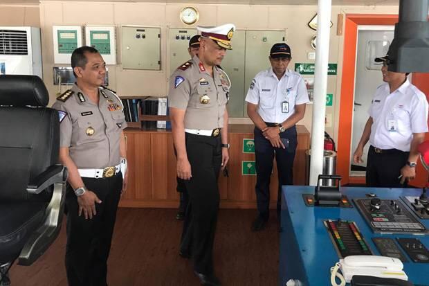 Titik Simpul Jawa-Sumatera, Kakorlantas Tinjau Jalur Mudik Merak