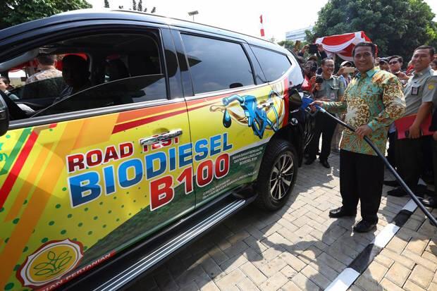Kementerian ESDM Dukung UJi Coba B100 yang Dilakukan Kementan