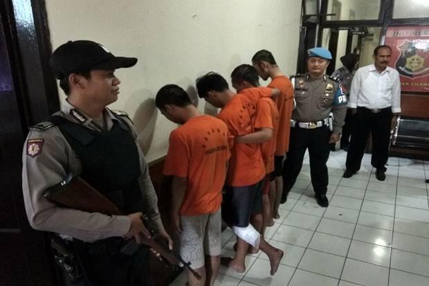 Serang Pelajar SMK hingga Tewas, 5 Kawanan Geng Motor Diringkus