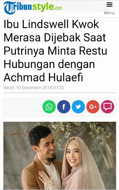 Kisah Lindswell Cari Tahu Tentang Islam dan Putuskan Jadi Mualaf