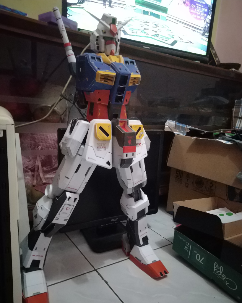 GUNDAM RX 73-2PAPERCRAFT