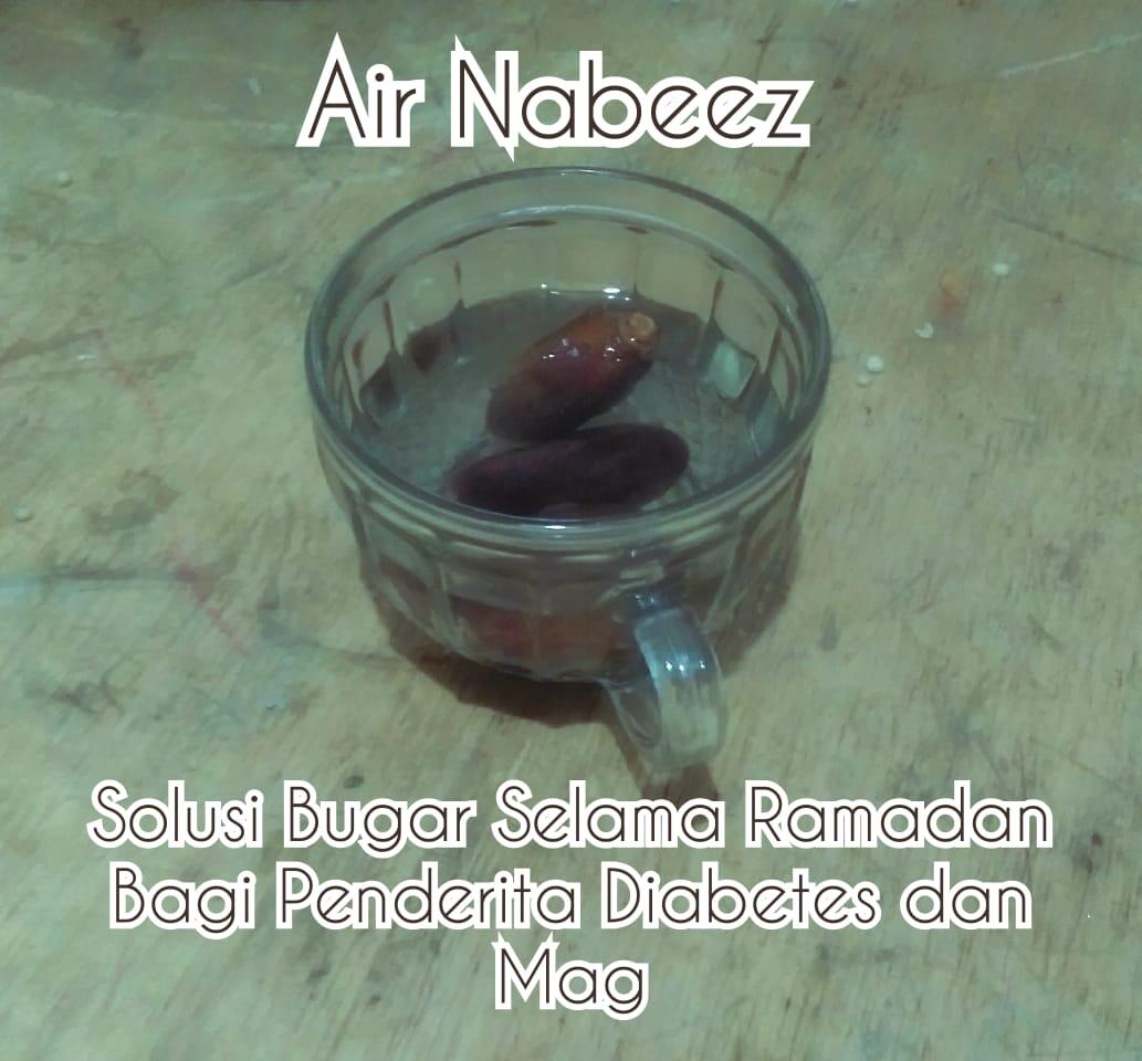 Air Nabeez Solusi Bugar Selama Ramadan Bagi Penderita Diabetes dan Mag