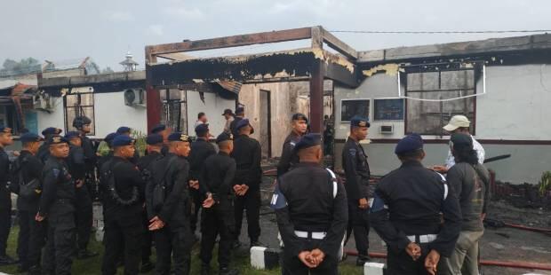 Polisi Dalami Asal Api di Kasus Kebakaran Rutan Siak
