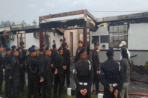 Dari 648 Tahanan Rutan Siak, 110 Diamankan Polisi dan Sisanya Diduga Kabur