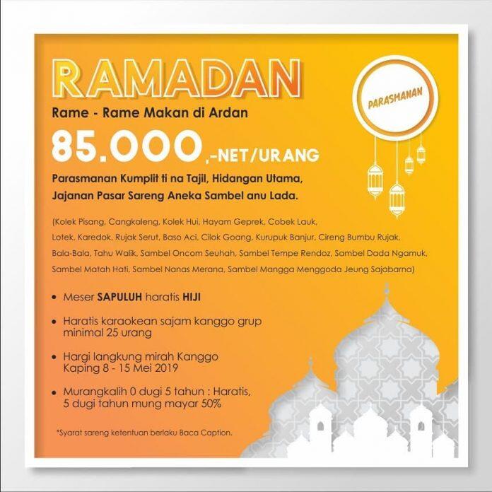 Promo All You Can Eat Hotel Di Bandung Selama Ramadhan 2019