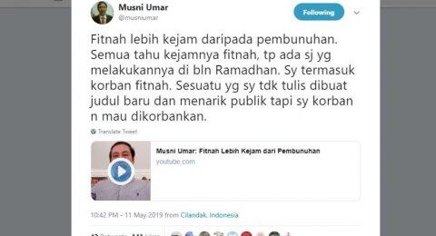 Buntut Tuding Jimat Jokowi, Rektor UIC: Saya Dapat Kecaman yang Luar Biasa